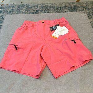 Hiking Shorts 9" Inseam, Lightweight Golf Shorts Quick Dry w/Zippered Pockets
